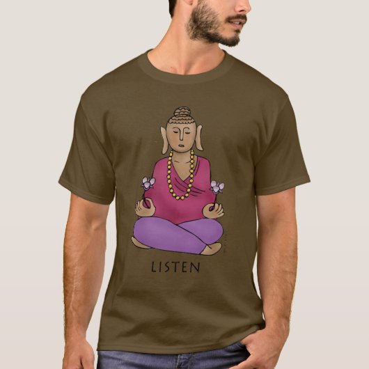 T-shirt Écouter (Devant)