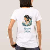 T-shirt Écouter l'océan (Dos)