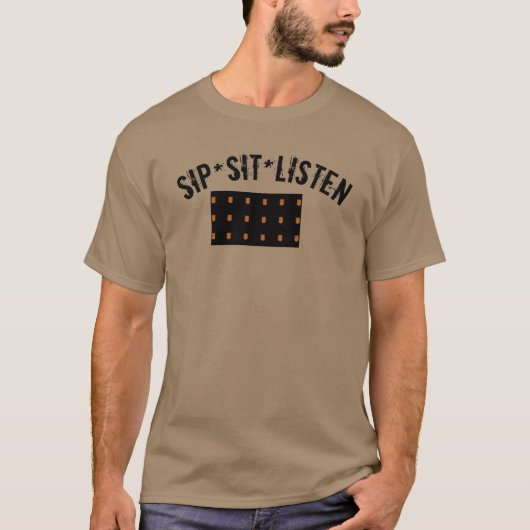 T-shirt Écouter Sip Sit Tee (Devant)