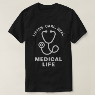 T-shirt Écouter Soigner Tee