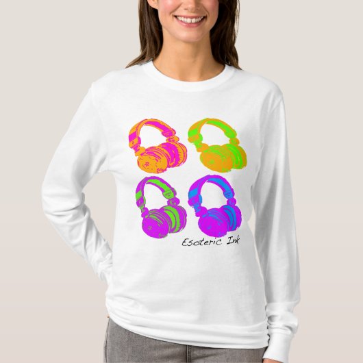 T-shirt écouteurs (Devant)