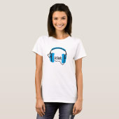 T-shirt Écouteurs d'ASMR (Devant entier)