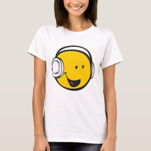 T-shirt Écouteurs Emoji