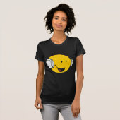 T-shirt Écouteurs Emoji (Devant entier)