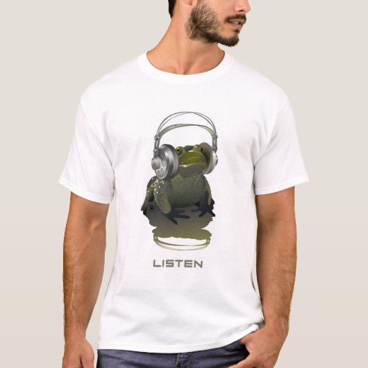 T-shirt Écoutez (Devant)