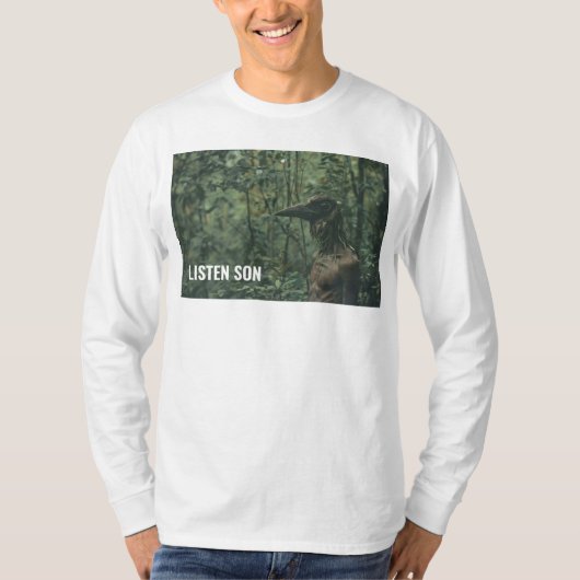 T-shirt Écoutez Son Forest Birdman (Devant)