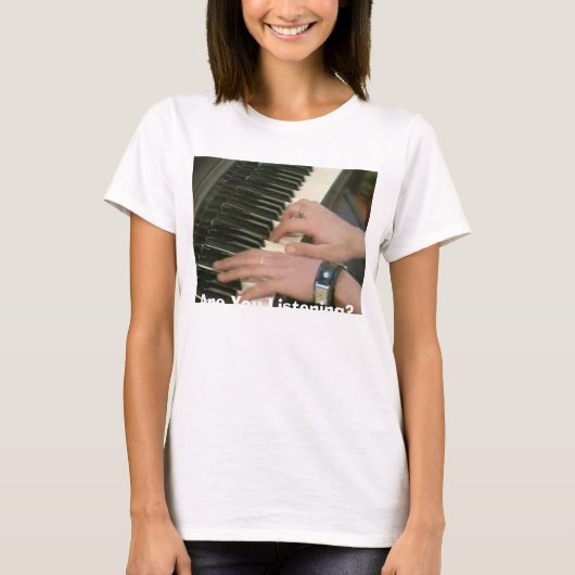 T-shirt Écoutez-vous ? (Devant)