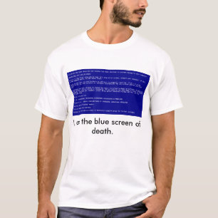 T-shirt Écran bleu de la mort