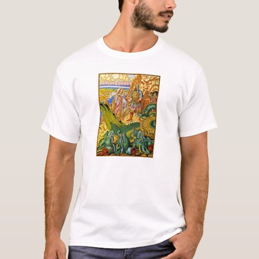 T-Shirt : Écran de dragon (Devant)