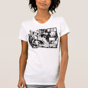 T-shirt Écran Flash et vert 2