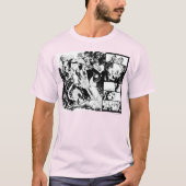 T-shirt Écran Flash et vert 2 (Devant)