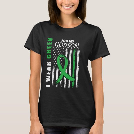 T-shirt Écran vert Godson - Sensibilisation aux maladies r (Devant)