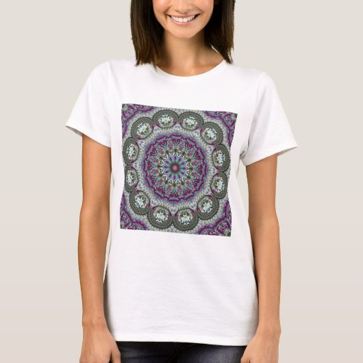T-shirt Écran vintage - Paisley (Devant)