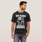 T-shirt Écrans d'huile de fracking Fracker Forage d'huile (Devant entier)