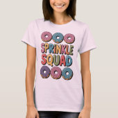 T-shirt Écrasage | Saupoudrer bébé (Devant)