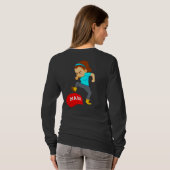 T-Shirt écrasant MAGA (Dos entier)