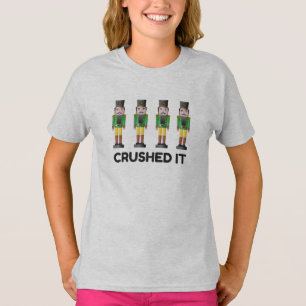T-shirt Écrasé le pièce en t de saison des vacances de