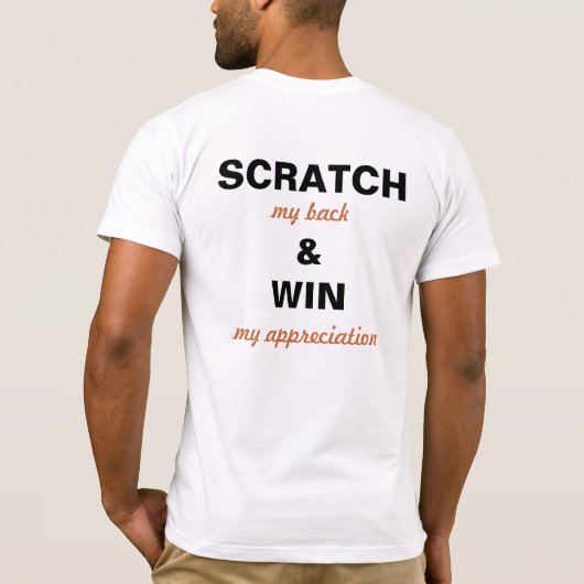 T-SHIRT ÉCRASER ET GAGNER (Dos)