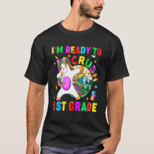 T-shirt Écraser La Licorne De Première Année Dabbing Retou