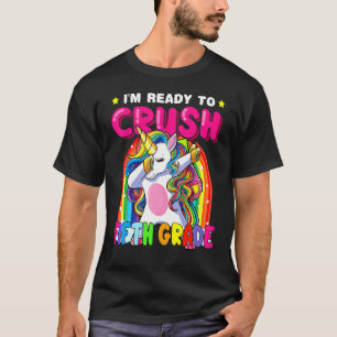 T-shirt Écraser La Minuscule Quadrature Unicorne Retour À