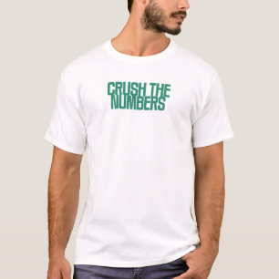 T-shirt Écraser les chiffres Dominateur de données finan