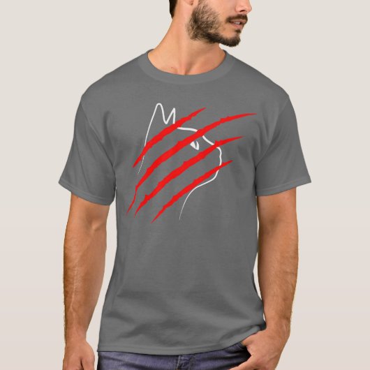 T-shirt Écrasez le chat drôle (Devant)