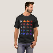 T-shirt écrevisse (Devant entier)