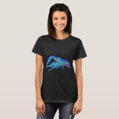 T-shirt Écrevisse bleue (Devant entier)