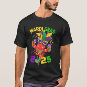 T-shirt Écrevisse drôle Mardi Gras 2025 Carnaval Bouffon B
