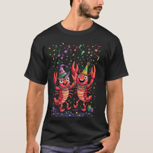 T-shirt écrevisses de Mardi Gras