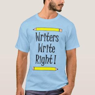 T-shirt Écrire correctement