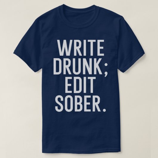 T-shirt Écrire le socle d'édition (Design devant)