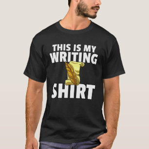 T-shirt Écrire Pour Auteur Poète Typewriter