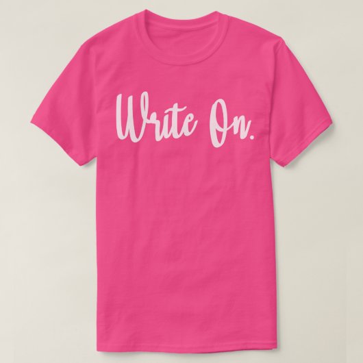 T-shirt Écrire sur 1 (Design devant)