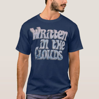 T-shirt Écrit dans les nuages