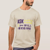 T-shirt Écriture chrétienne (Devant)