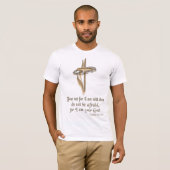 T-shirt Écriture chrétienne (Devant entier)