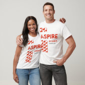 T-shirt Écriture chrétienne ASPIRE PLUS CHINE (Unisexe)