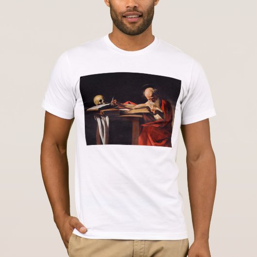 T-shirt Écriture de Jerome de saint par Michaël Angelo (Devant)