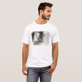 T-shirt Écriture de Marie De France (Devant entier)