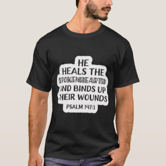 T-shirt Écriture du jour Psaume 147:3