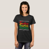 T-shirt Écriture INCRAINTE Foi chrétienne PSALM 27 (Devant entier)