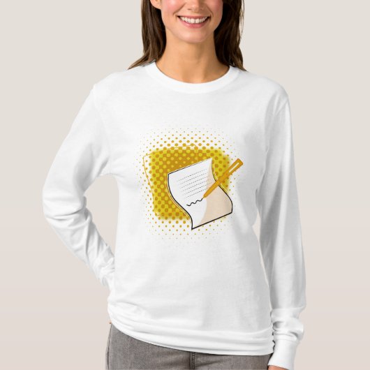 T-shirt Écriture Lover (Devant)