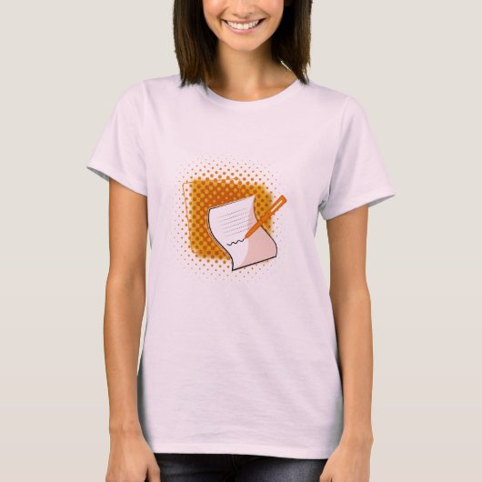T-shirt Écriture Lover (Devant)