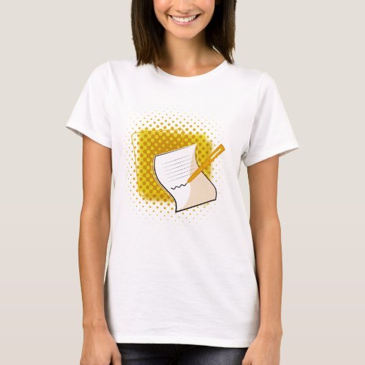 T-shirt Écriture Lover (Devant)