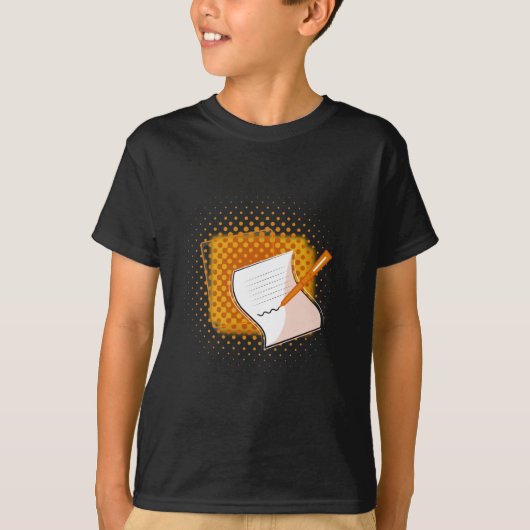 T-shirt Écriture Lover (Devant)