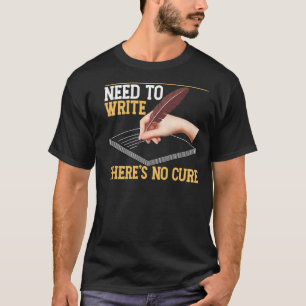 T-shirt Écriture Pour Les Auteurs Et Les Écrivains 24