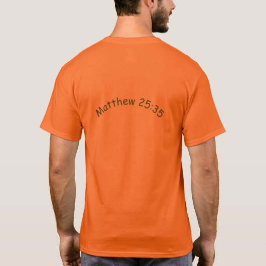 T-SHIRT ÉCRITURE SAINTE T-SHIRT/CUSTOMIZABLE DE MATTHEW (Dos)