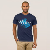 T-shirt Écrivain. Avec Machine à Écrire (Devant entier)