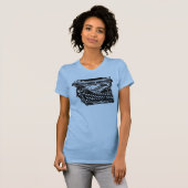 T-shirt Écrivain de type Underwood (Devant entier)